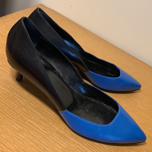 PIERRE HARDY COLOR BLOCK KITTEN HEEL PUNMPS SHOES - Picture 6 of 13